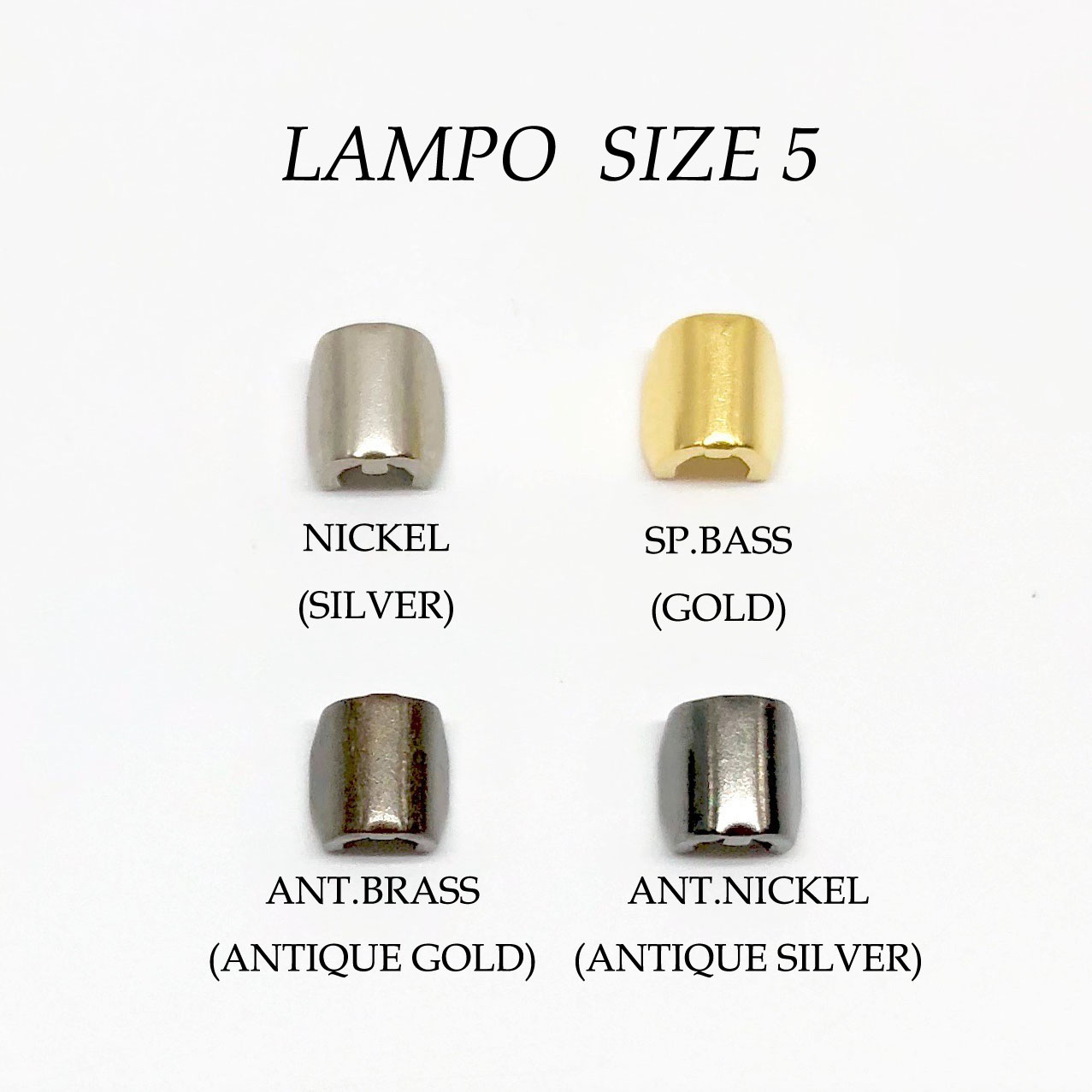 083S 僅適用於 Super LAMPO拉鍊上止尺寸5 LAMPO(GIOVANNI LANFRANCHI SPA)