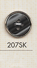 207SK 簡單的 4 孔塑膠鈕扣 大阪鈕扣（DAIYA BUTTON）