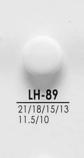LH89 從襯衫到大衣黑色和染色鈕扣 愛麗絲鈕扣
