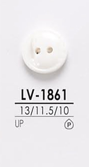 LV1861 用於染色的襯衫鈕扣 愛麗絲鈕扣