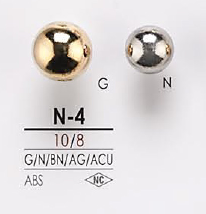 N4 金屬鈕扣 愛麗絲鈕扣