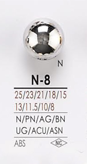 N8 金屬鈕扣 愛麗絲鈕扣