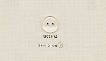 SFG104 DAIYA BUTTONS 兩孔透明鈕扣 大阪鈕扣（DAIYA BUTTON）