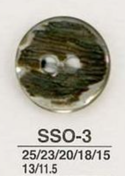 SSO3 天然材料貝殼2 孔光面鈕扣 愛麗絲鈕扣