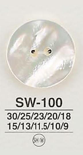 SW100 貝殼鈕扣 愛麗絲鈕扣