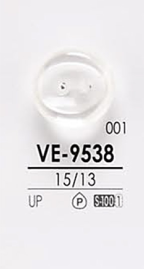 VE9538 用於染色的襯衫鈕扣 愛麗絲鈕扣