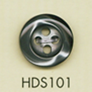 HDS101 DAIYA BUTTONS 耐衝擊 HYPER DURABLE ""系列仿貝殼狀聚酯纖維鈕扣"" 大阪鈕扣（DAIYA BUTTON）