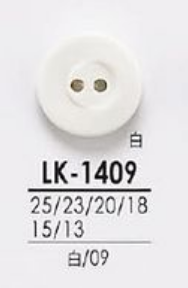 LK1409 從襯衫到大衣黑色和染色鈕扣 愛麗絲鈕扣