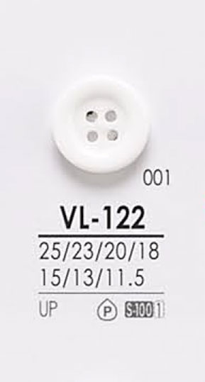 VL122 染色鈕扣 愛麗絲鈕扣