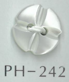 PH242 2孔貝殼鈕扣 坂本才治商店