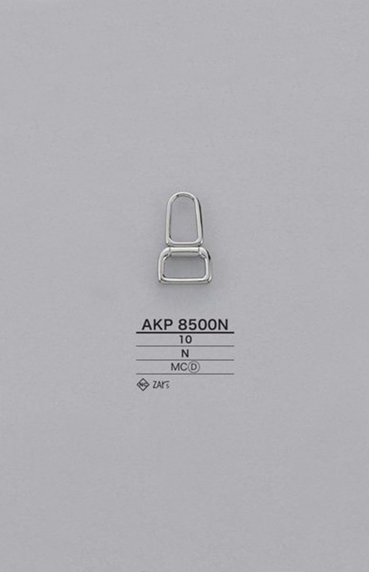 AKP8500N 壓力鑄造拉鍊點（拉頭） 愛麗絲鈕扣