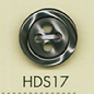 HDS17 DAIYA BUTTONS 耐衝擊 HYPER DURABLE ""系列仿貝殼狀聚酯纖維鈕扣"" 大阪鈕扣（DAIYA BUTTON）