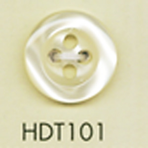 HDT101 DAIYA BUTTONS 耐衝擊 HYPER DURABLE ""系列仿貝殼狀聚酯纖維鈕扣"" 大阪鈕扣（DAIYA BUTTON）