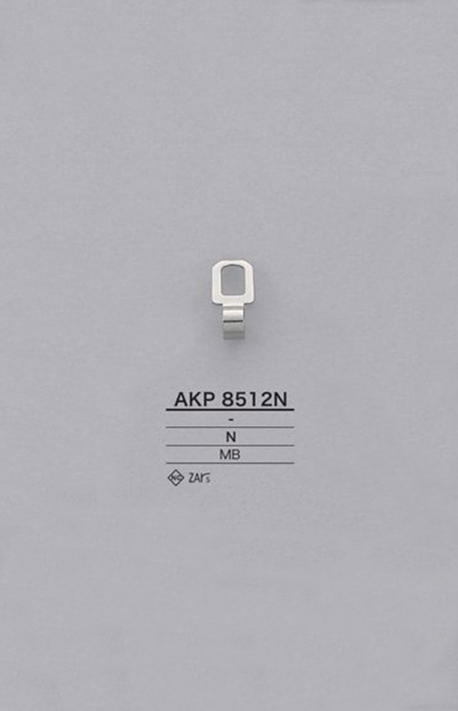 AKP8512N 黃銅拉鍊（拉頭） 愛麗絲鈕扣