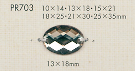 PR703 鑽石切割鈕扣 大阪鈕扣（DAIYA BUTTON）