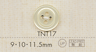 TNT17 DAIYA BUTTONS 耐熱仿貝殼聚酯纖維鈕扣 大阪鈕扣（DAIYA BUTTON）