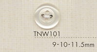 TNW101 DAIYA BUTTONS 耐熱仿貝殼聚酯纖維鈕扣 大阪鈕扣（DAIYA BUTTON）