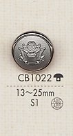 CB1022 金屬外套的銀色鈕扣 大阪鈕扣（DAIYA BUTTON）