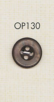 OP130 優雅華麗的4孔聚酯纖維鈕扣 大阪鈕扣（DAIYA BUTTON）