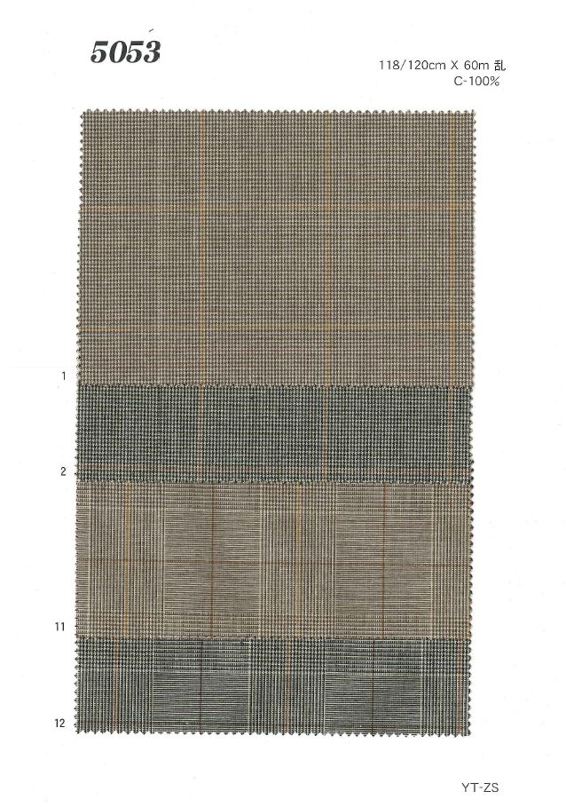 MU5053 格倫格紋[面料] 植山織物