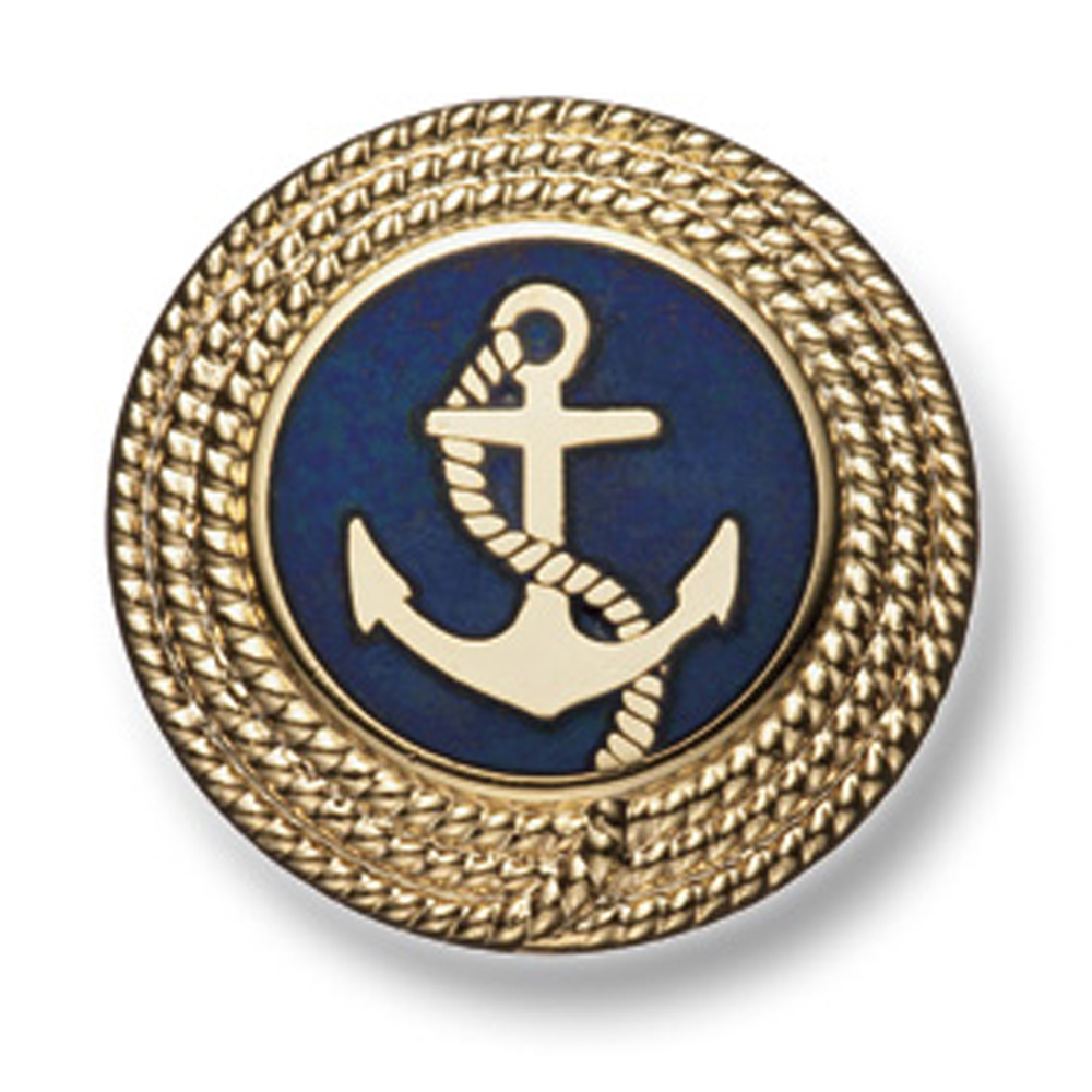 221 金屬鈕扣金色/海軍藍，適合家用西裝和夾克 山本（EXCY）