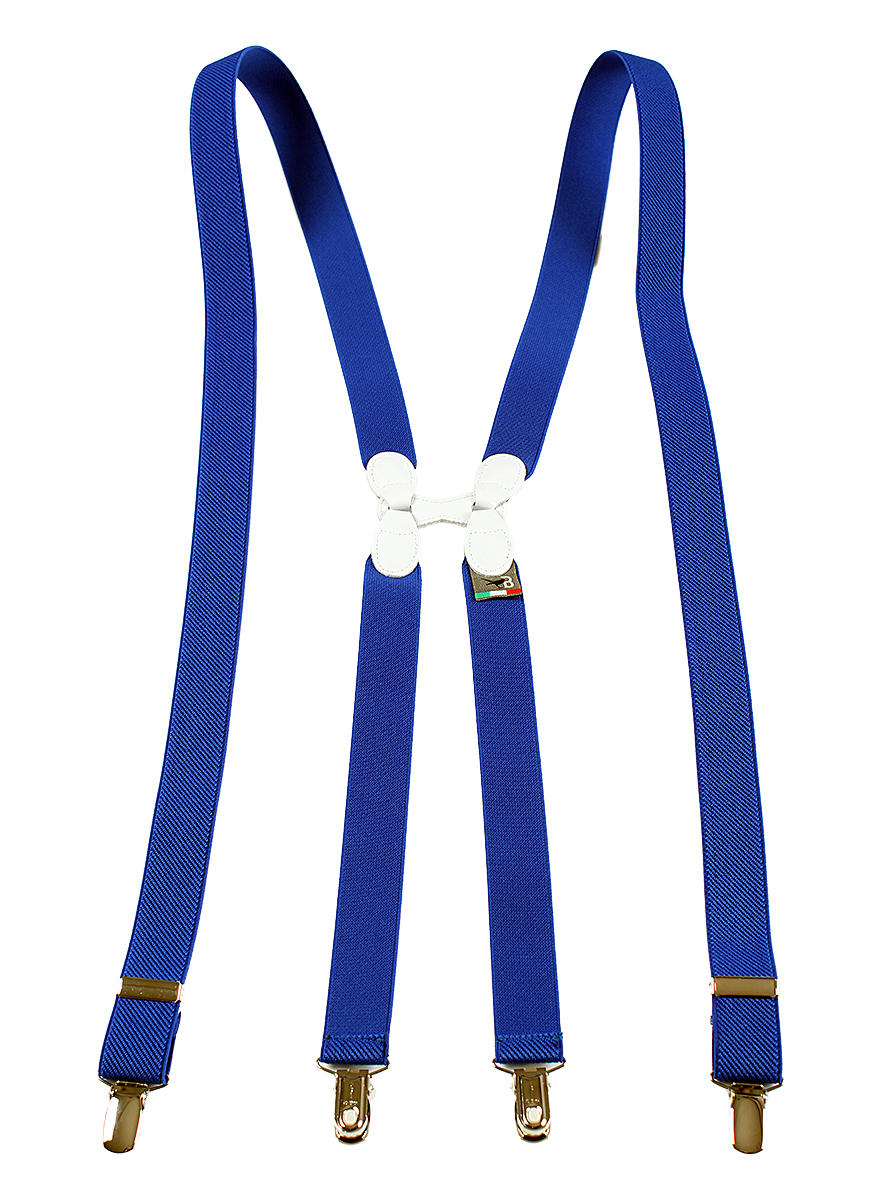 VAR-95 BRETELLE &amp; BRACES 藍色H型吊帶[正裝配飾] Bretelle &amp; Braces