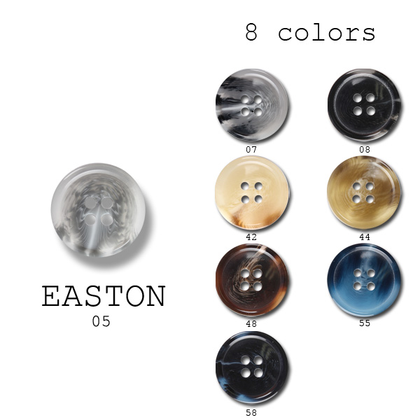 イーストン 家用西裝和夾克的聚酯纖維鈕扣