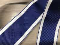 11071 條紋羅緞緞帶[緞帶/絲帶帶繩子] 丸進（丸進） 更多照片
