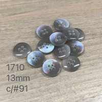 1710 彩色仿貝殼襯衫和襯衫的鈕扣 大阪鈕扣（DAIYA BUTTON） 更多照片