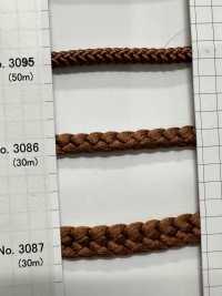 3086 聚酯纖維繩子[緞帶/絲帶帶繩子] 丸進（丸進） 更多照片