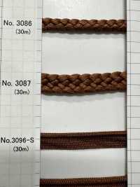 3087 聚酯纖維繩子[緞帶/絲帶帶繩子] 丸進（丸進） 更多照片