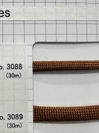 3088 聚酯纖維繩子[緞帶/絲帶帶繩子] 丸進（丸進） 更多照片