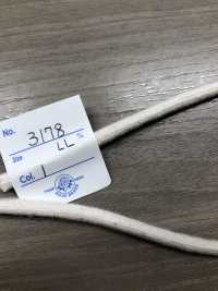3178 棉軟繩子[緞帶/絲帶帶繩子] 丸進（丸進） 更多照片