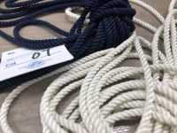 5304-D 聚酯纖維扭繩子[緞帶/絲帶帶繩子] 丸進（丸進） 更多照片