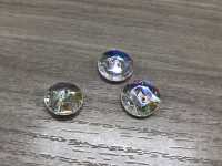 AZP6479 極光珍珠鑽石切割鈕扣 愛麗絲鈕扣 更多照片