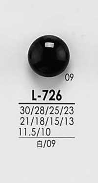 L726 從襯衫到大衣黑色和染色鈕扣 愛麗絲鈕扣 更多照片