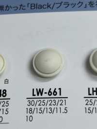 LW661 從襯衫到大衣的鈕扣染色 愛麗絲鈕扣 更多照片