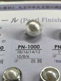 PN1000 珍珠狀紐扣隧道孔[鈕扣] 愛麗絲鈕扣 更多照片