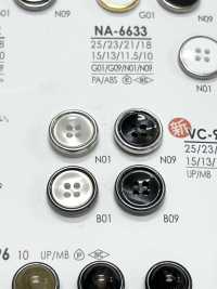 VC9797 用於染色的仿貝殼鉚釘鈕扣 愛麗絲鈕扣 更多照片