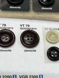 VT79 類似椰殼的鈕扣 愛麗絲鈕扣 更多照片
