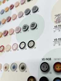 VT9969 襯衫、馬球衫和輕便服裝的彩色鈕扣 愛麗絲鈕扣 更多照片