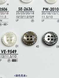 VE9549 用於染色的襯衫鈕扣 愛麗絲鈕扣 更多照片