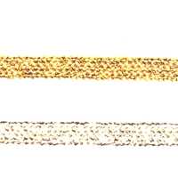 116-3113 高金屬13斜紋竹編[緞帶/絲帶帶繩子] 達琳（DARIN） 更多照片
