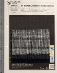 1022885 RE:NEWOOL® JAPAN 彈力法蘭絨格紋系列[面料] 瀧定名古屋 更多照片