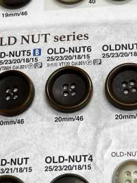 OLD-NUT6 用於夾克和西裝的椰殼的鈕扣 愛麗絲鈕扣 更多照片
