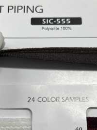 SIC-555 慕斯天鵝絨鑲邊帶[緞帶/絲帶帶繩子] 新道良質(SIC) 更多照片