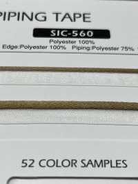 SIC-560 透明鑲邊帶[緞帶/絲帶帶繩子] 新道良質(SIC) 更多照片