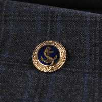 221 金屬鈕扣金色/海軍藍，適合家用西裝和夾克 山本（EXCY） 更多照片