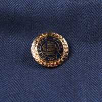 557 金屬鈕扣金色/海軍藍，適合家用西裝和夾克 小暮扣製作所. 更多照片