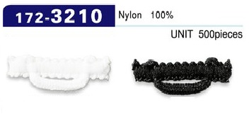 172-3210 扣眼 Woolly Nylon 型水平 26mm (500 件)[扣眼盤扣] 達琳（DARIN）